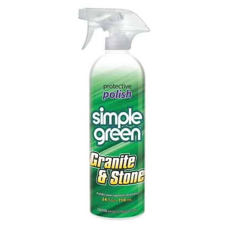 Granite and Stone Polish, Trigger Spray Bottle, 24 oz, Ready to Use