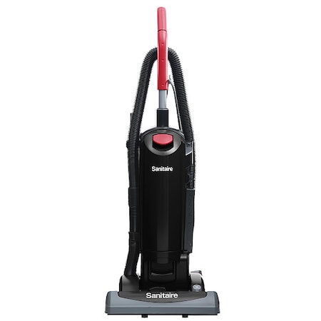 Upright Vacuum Cleaner, Black, 18 lb