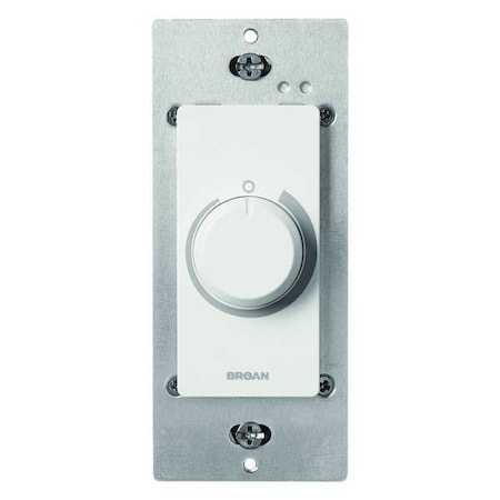 Speed Control, 3 A, White, 120 V