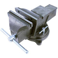 Bench Vise, Heavy Duty, 6 in W Jaw
