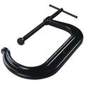 C-Clamp, 10 in Maximum Opening, Black