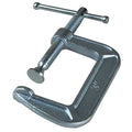 C-Clamp, 3 in Maximum Opening, Gray