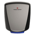 Automatic Hand Dryer, 8 sec Dry, 69 dB, 120V AC; 208V AC; 240V AC; 277V AC, Gray; Silver, Brushed