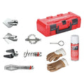Drain Cleaning Set, 2 Augers, 4 Cutters