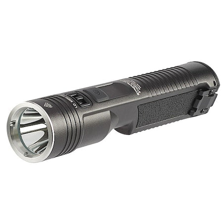 Rechargeable Flashlight, Black, 2000 lm