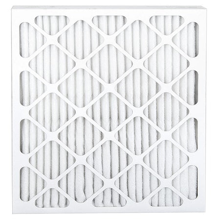 20x25x2 Pleated Air Filter, High Capacity, Synthetic, MERV 13, 1.0 to 3.0 micron