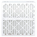 24x24x4 Pleated Air Filter, High Capacity, Synthetic, MERV 13, 1.0 to 3.0 micron