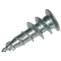 E-Z Ancor Wall Anchor, 1-1/8" L, Zinc Alloy, 50 lbs Tension Strength, 1500 PK