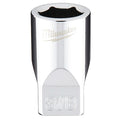 1/4 in. Drive 3/8 in. SAE 6-Point Socket with FOUR FLAT Sides