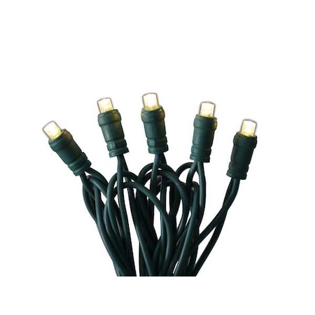 StringLights, 25ft, Button, 50LEDs, WrmWht