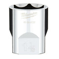 1/2 in. Drive 1-1/16 in. SAE 6-Point Socket with FOUR FLAT Sides