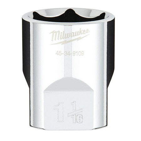 1/2 in. Drive 1-1/16 in. SAE 6-Point Socket with FOUR FLAT Sides
