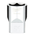 1/2 in. Drive 21mm Metric 6-Point Socket with FOUR FLAT Sides