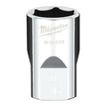 1/2 in. Drive 11/16 in. SAE 6-Point Socket with FOUR FLAT Sides