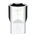 1/2 in. Drive 3/4 in. SAE 6-Point Socket with FOUR FLAT Sides