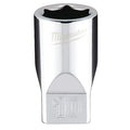 1/4 in. Drive 10mm Metric 6-Point Socket with FOUR FLAT Sides
