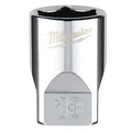 1/4 in. Drive 13mm Metric 6-Point Socket with FOUR FLAT Sides