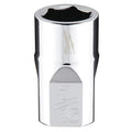 3/8 in. Drive 7/16 in. SAE 6-Point Socket with FOUR FLAT Sides