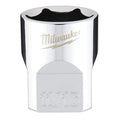 3/8 in. Drive 11/16 in. SAE 6-Point Socket with FOUR FLAT Sides