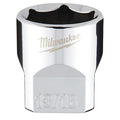 3/8 in. Drive 13/16 in. SAE 6-Point Socket with FOUR FLAT Sides