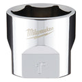 3/8 in. Drive 1 in. SAE 6-Point Socket with FOUR FLAT Sides