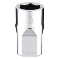 3/8 in. Drive 11mm Metric 6-Point Socket with FOUR FLAT Sides