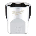 3/8 in. Drive 19mm Metric 6-Point Socket with FOUR FLAT Sides