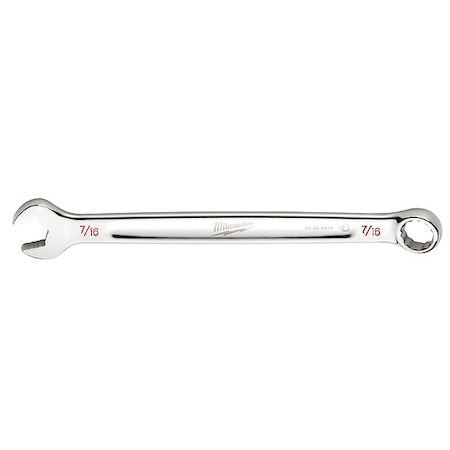 Combination Wrench, 7/16in, Length 6 1/2in