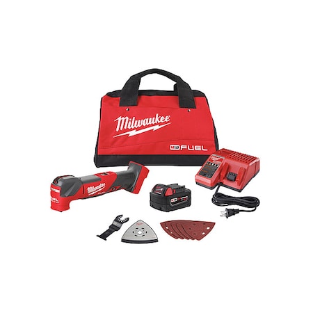 Oscillating Tool Kit, 18V DC, 20,000 OPM