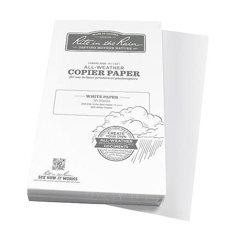 Waterproof Laser Paper, 20 lb, PK500