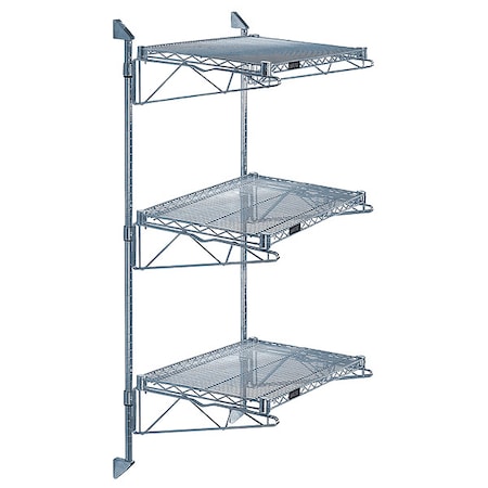 Wire Cantilever, 14 in Overall Depth