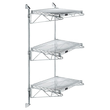Wire Cantilever, 24 in Overall Depth