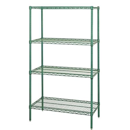 Wire Shelving, 36 in Overall Depth