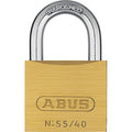 Solid Brass Padlock Keyed Alike, Keyed Alike, Standard Shackle, Hardened Steel Shackle