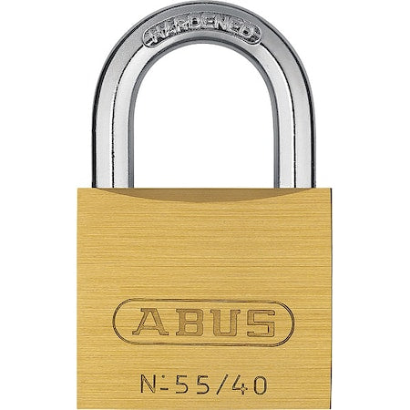 Solid Brass Padlock Keyed Alike, Keyed Alike, Standard Shackle, Hardened Steel Shackle