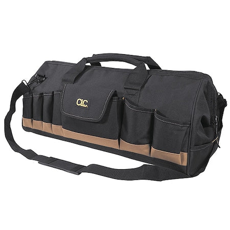 Tote Bag, Black, Polyester, 32 Pockets