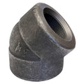 45 Degrees  Elbow Elbow, 3/4"" Pipe, FNPT, Forged Steel, Class 6000