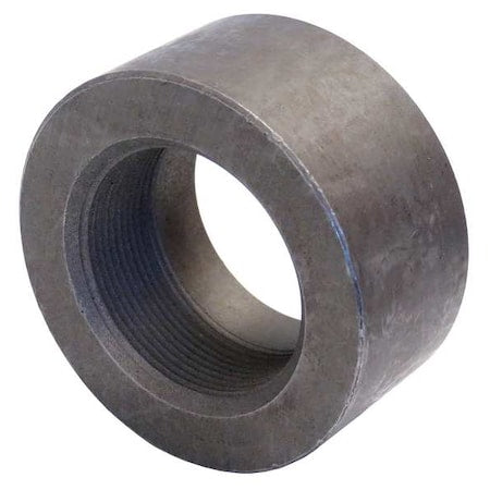 Half Coupling Coupling, 1-1/4"" Pipe, FNPT, Forged Steel, Class 6000