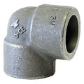 90 Degree Elbow 90 Degree Elbow, 1/2"" Pipe, Socket Weld, Black Forged Steel, Class 3000