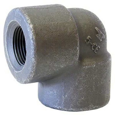 Steel, 90 Elbow, 3 in NPT x 3 in NPT