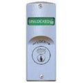 Indicator Exit Trim, Mortise, Satin Chrome
