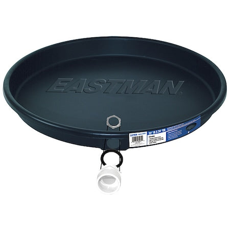 Water Heater Pans, Plastic, 24" Dia.