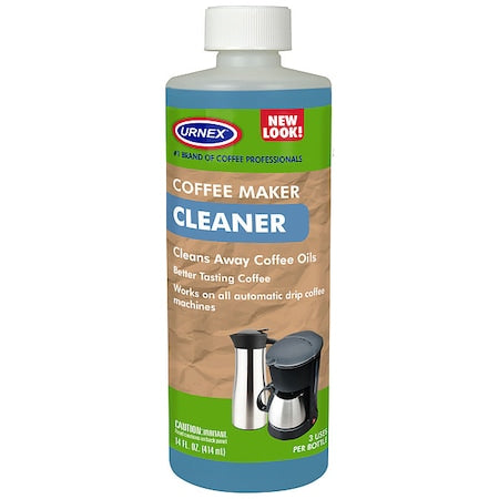 Coffee Maker Cleaner, 14 oz, Bottle, Liquid