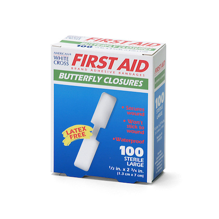 Adhesive Bandage, Fabric, Box, PK100