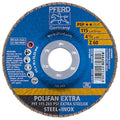 4-1/2" x 7/8" A.H. POLIFAN Flap Disc - Z PSF EXTRA STEELOX, Zirconia, 60 Grit, Flat