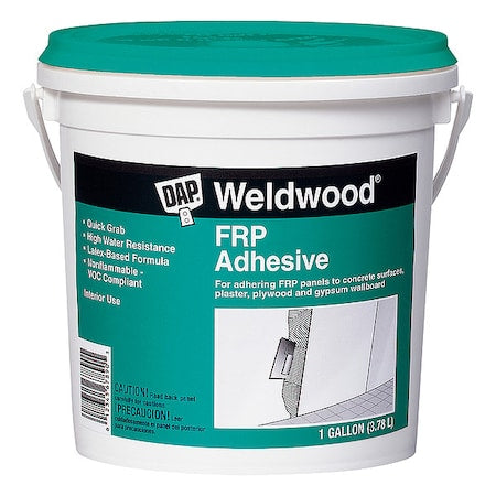 FRP Construction Adhesive, FRP Series, White, 1 gal, Pail