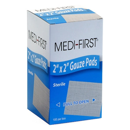 Gauze Pad, Cotton Blend Gauze, PK100
