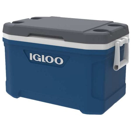 Cooler, 52 qt, Gray, Plastic