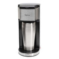 Silver Single 16 oz Personal Coffeemaker