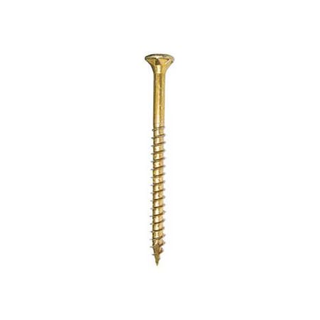 Deck Screw, #9 x 2-1/2 in, Climatek, Flat Head, Torx Drive, 2900 PK